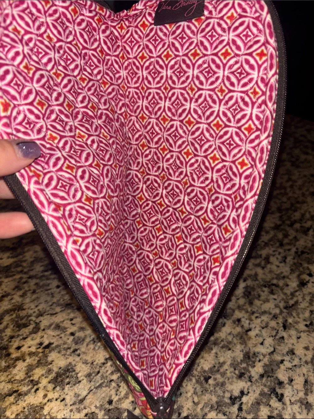 Vera Bradley quilted vera